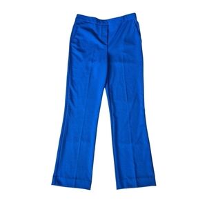 Jules & Leopold Royal Blue Pull On Office Pants Straight Leg Stretchy